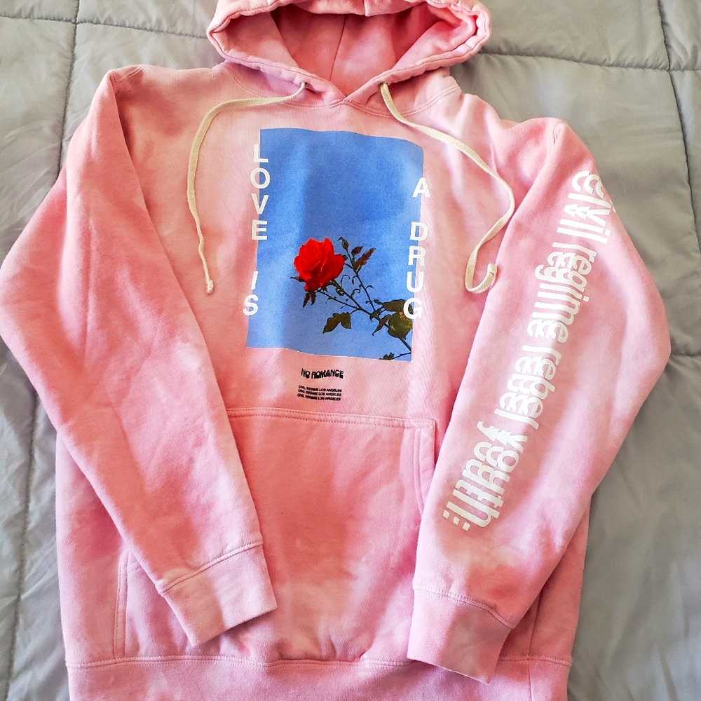 Civil Regime Love Is A Drug Hoodie NWOT